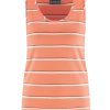 Damen HempAge | Hempage Tank Top Striped Peach Dust Nature | Xs