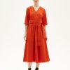 Damen Thinking MU | Thinking Mu Angelica Dress Pumpkin | Xs