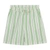 Damen Knowledge Cotton Apparel | Knowledge Cotton Apparel Cotton Elastic Waist Shorts Stripe | Xs