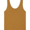 Damen Thinking MU | Thinking Mu Hemp Tank Top Brown | Xs