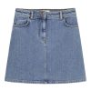 Damen Thinking MU | Thinking Mu Marsha Skirt Light Clean Denim | 34