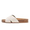 Damen NINE TO FIVE | Nine To Five Cross Slide #Clota Off White Canvas | 41