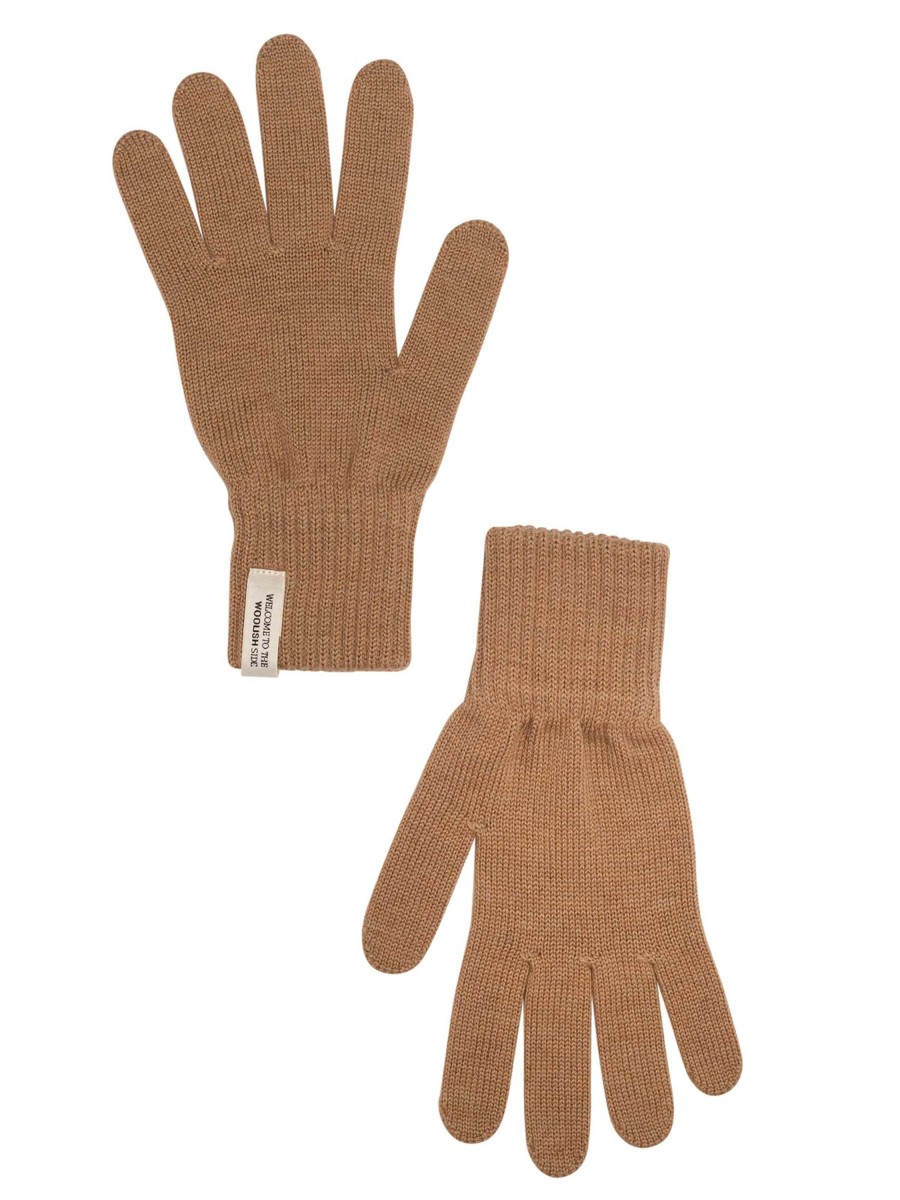 Damen Woolish | Woolish Iki Merino Gloves Beige | L