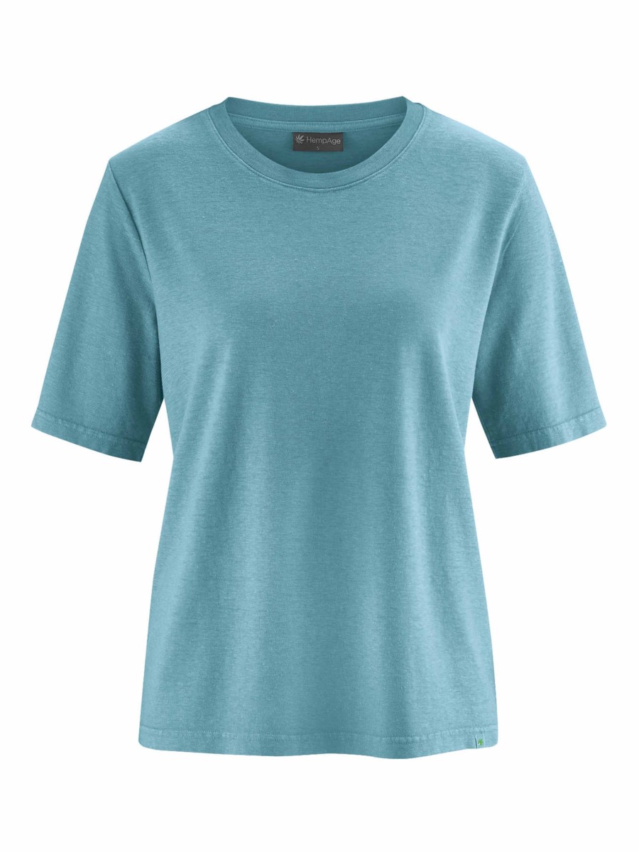 Damen HempAge | Hempage Kombi T-Shirt Wave | Xs