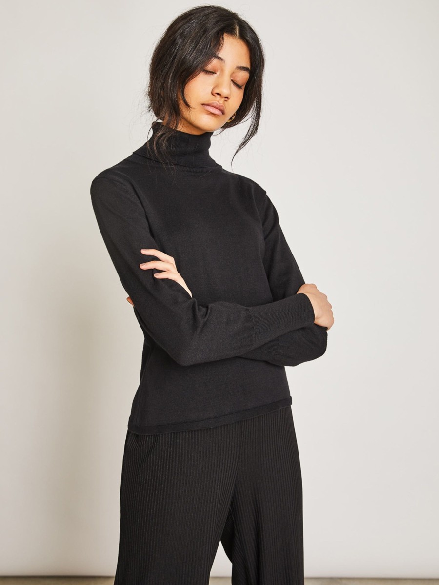 Damen JAN 'N JUNE | Jan 'N June Turtleneck Elsa Black | S