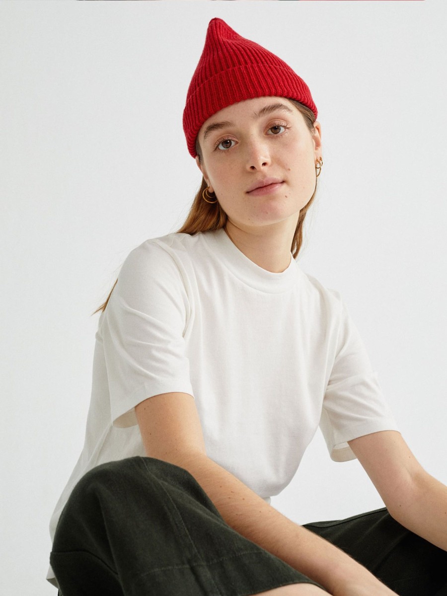 Damen Thinking MU | Thinking Mu Amor Beanie Red | Onesize