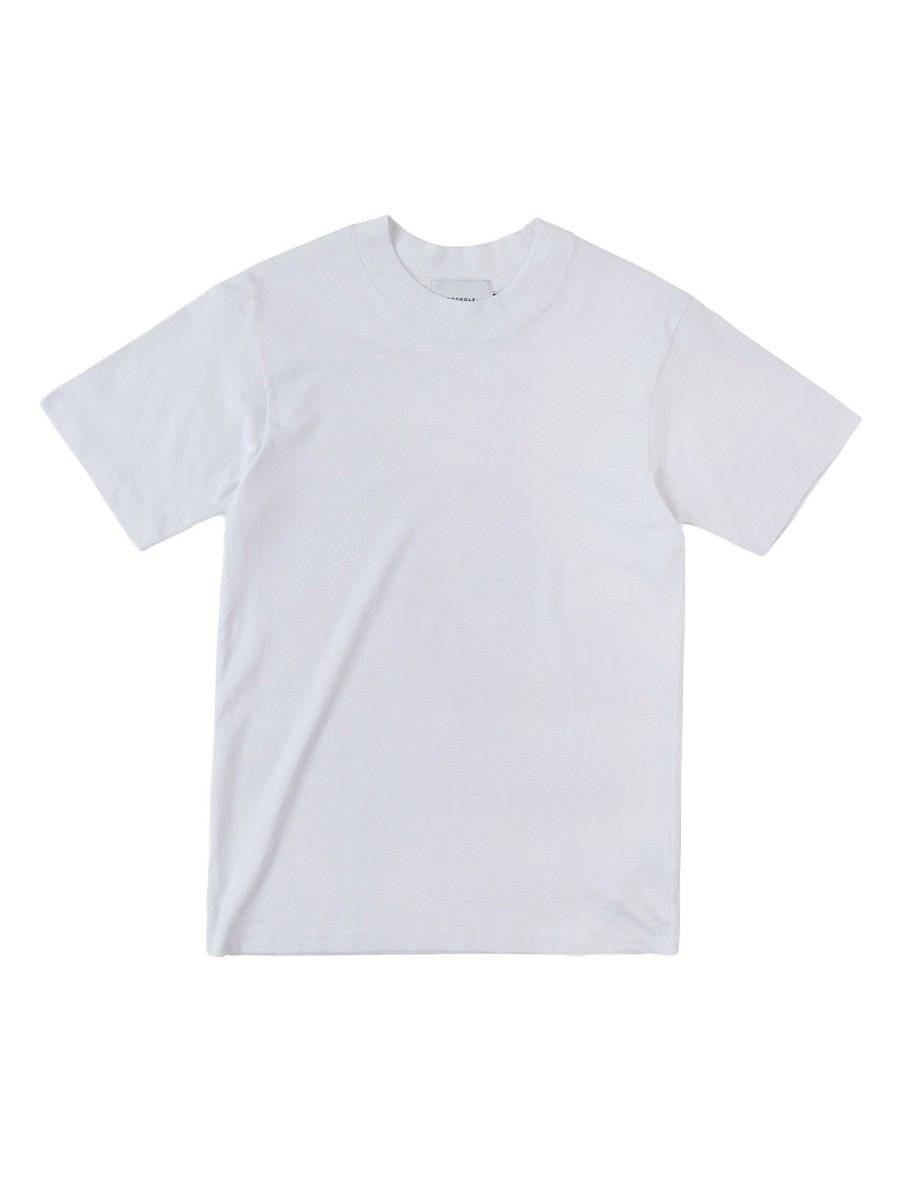 Damen Rotholz | Rotholz Big Collar T-Shirt White | S