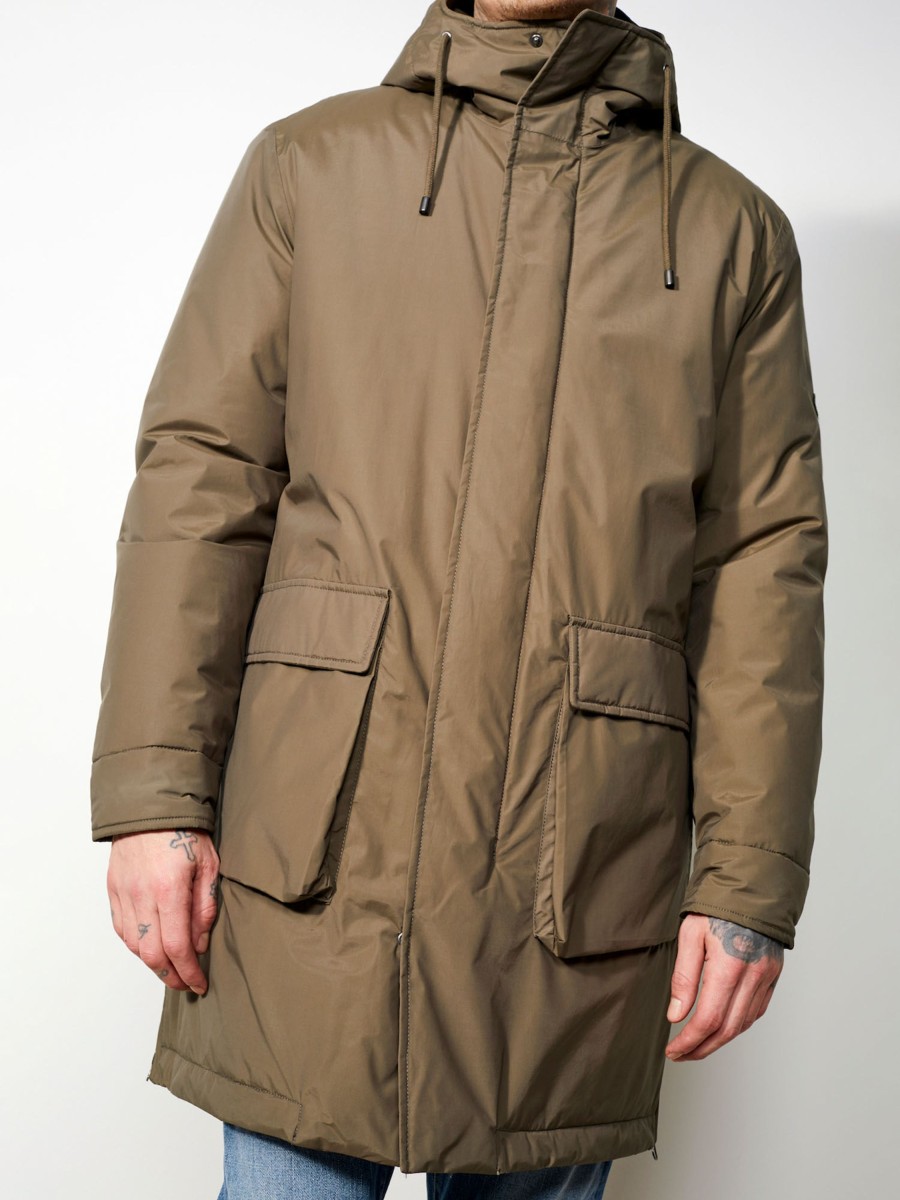 Herren LangerChen | Langerchen Parka Darkin Oliv | M