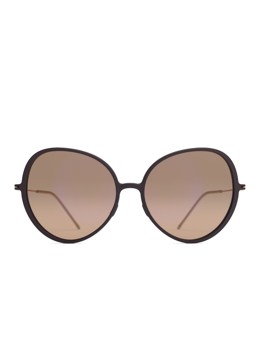 Damen weareannu | Weareannu Cateye 03 L Dark Brown / Brown / Gold