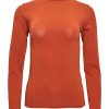 Damen Knowledge Cotton Apparel | Knowledge Cotton Apparel Susan Roll Neck Arabian Spice | Xs