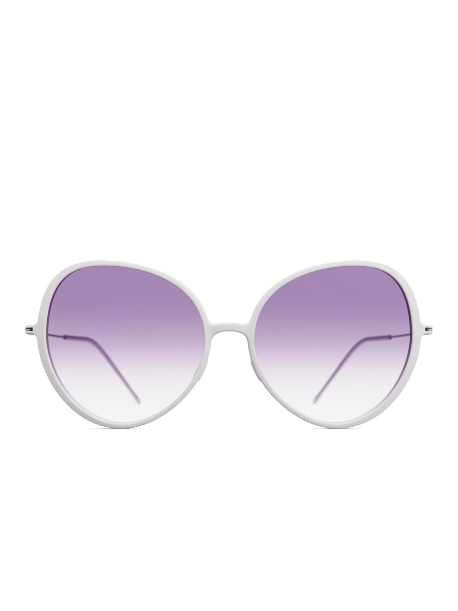 Herren weareannu | Weareannu Cateye 03 L Light Grey / Purple Gradient / Raw