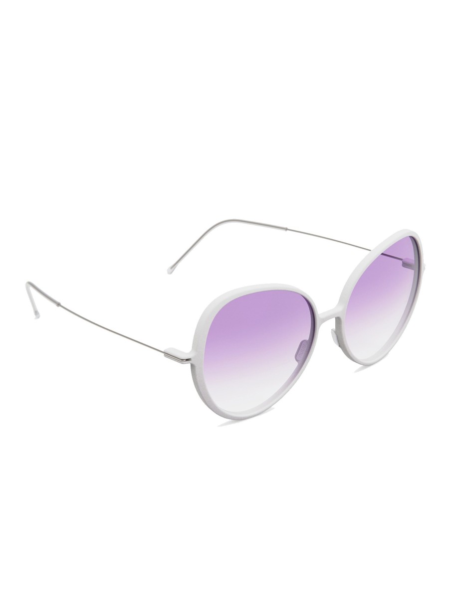 Herren weareannu | Weareannu Cateye 03 L Light Grey / Purple Gradient / Raw