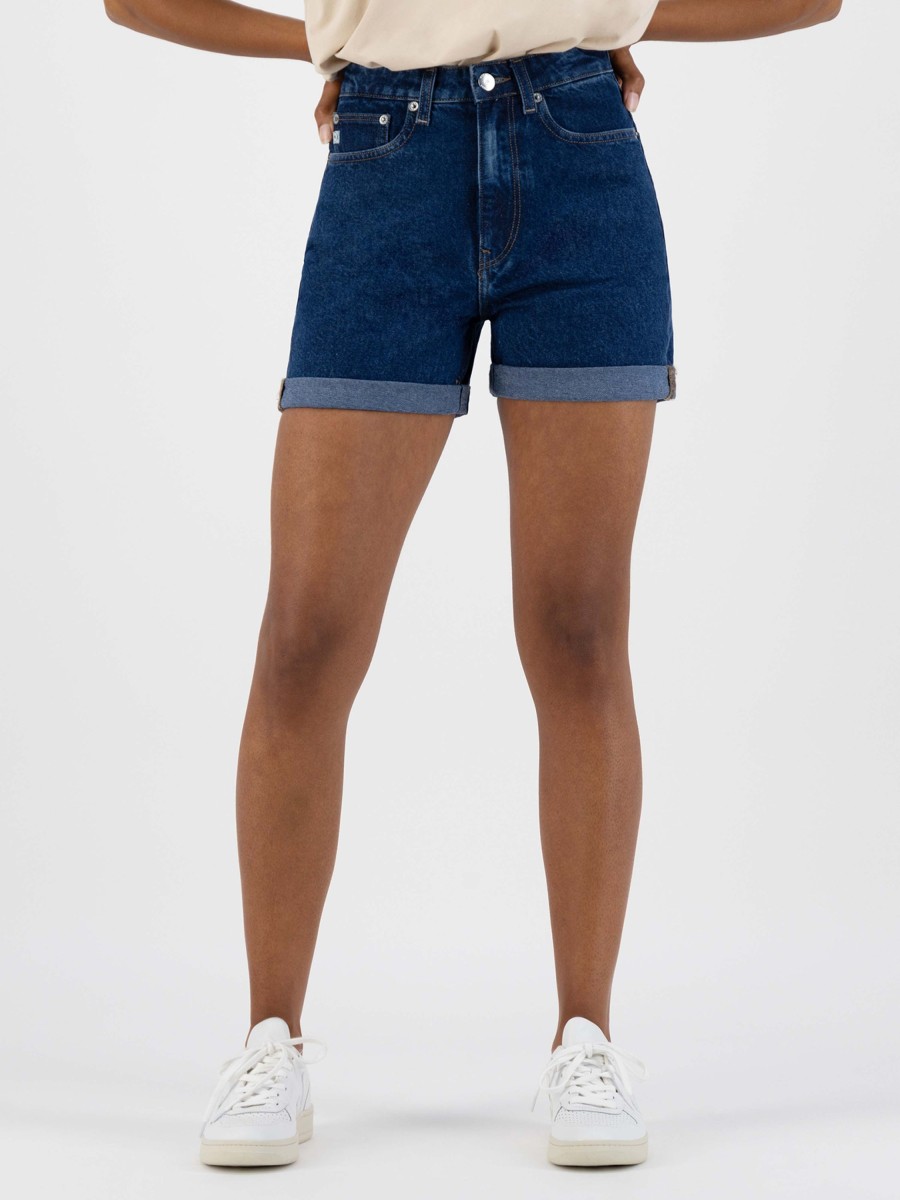 Damen MUD JEANS | Mud Jeans Marilyn Short Stone Indigo | Xs