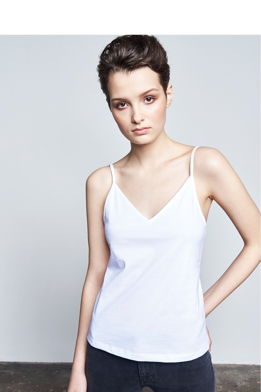 Damen NINE TO FIVE | Nine To Five Camisole #Chiem White | Xs