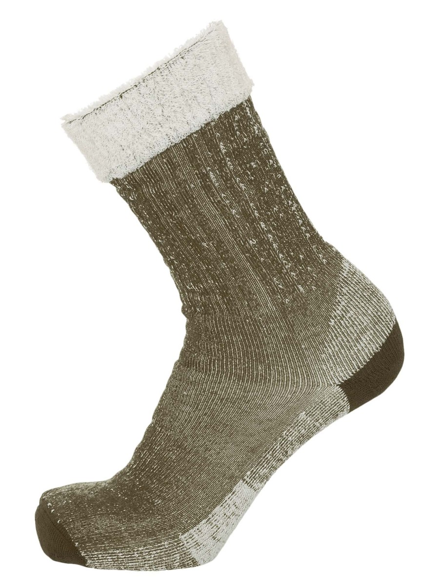 Herren Knowledge Cotton Apparel | Knowledge Cotton Apparel 1 Pack Low Terry Wool Sock Forrest Night | 38-42