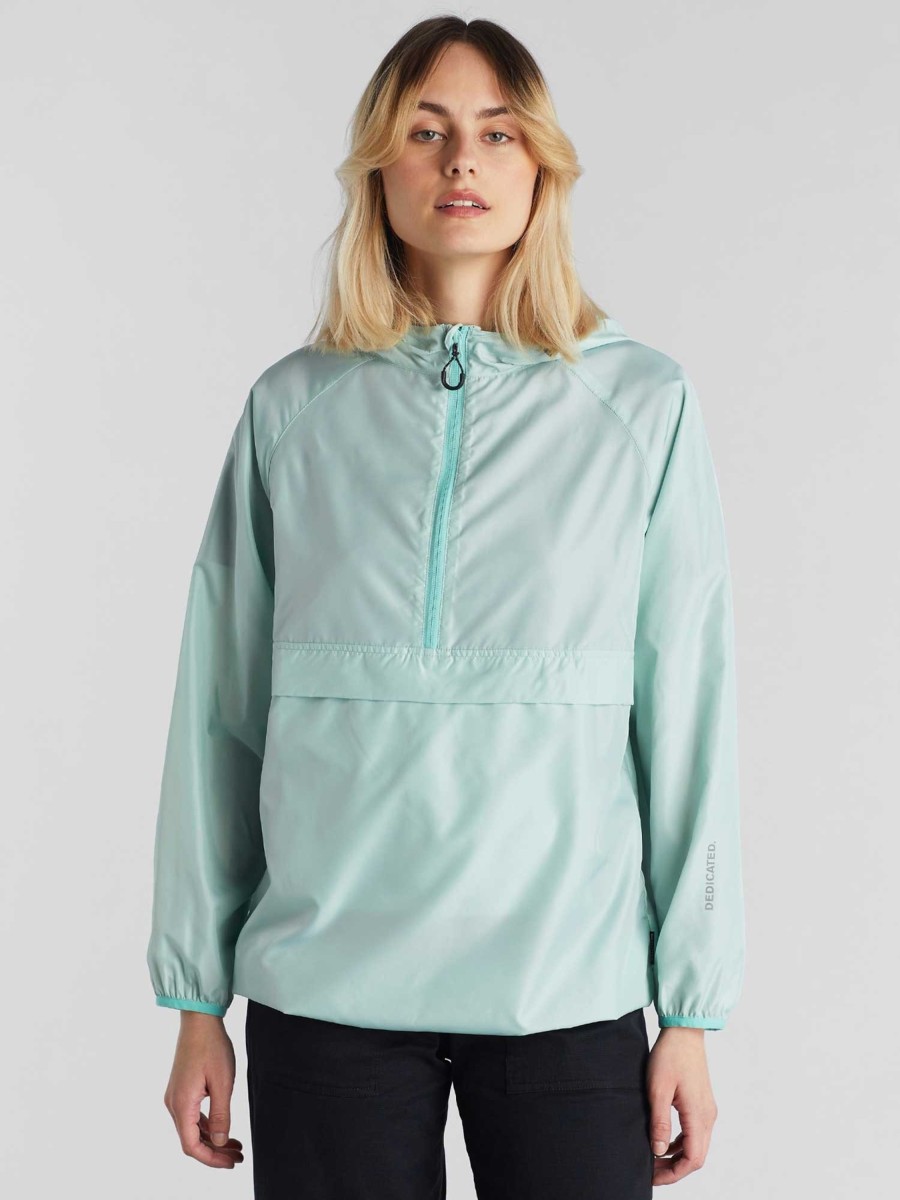 Damen DEDICATED | Dedicated Anorak Brekke Mint | Xs