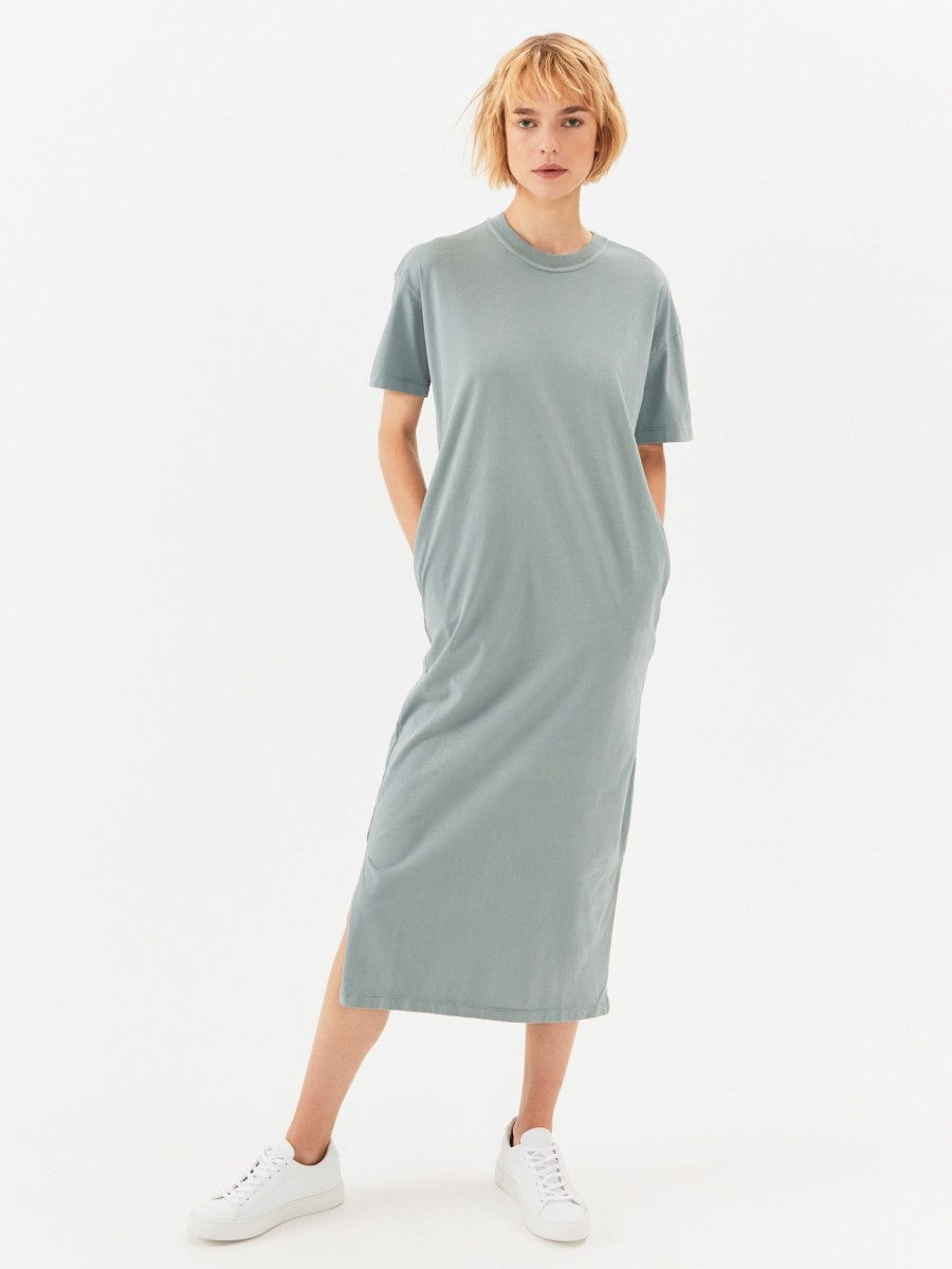 Damen NINE TO FIVE | Nine To Five T-Shirt Dress #Gado Sage | S