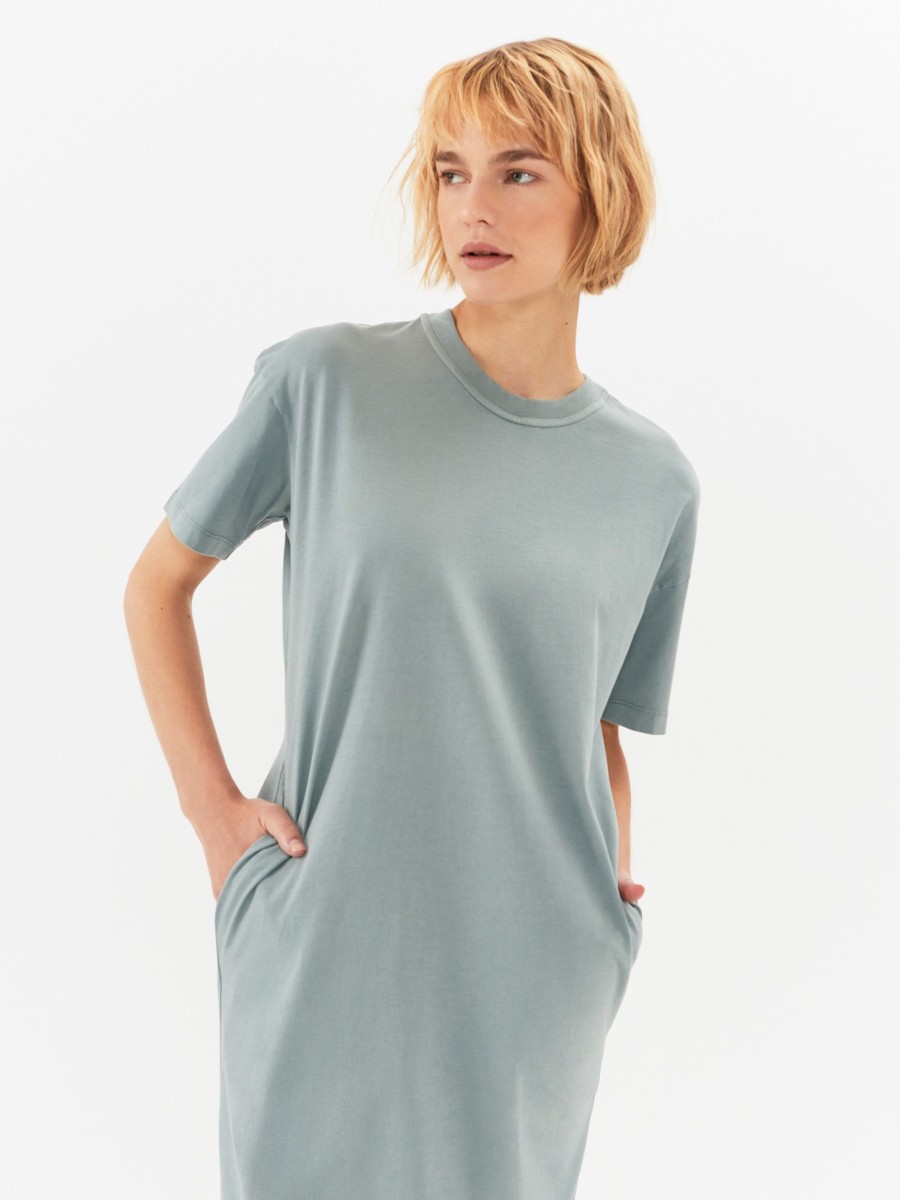 Damen NINE TO FIVE | Nine To Five T-Shirt Dress #Gado Sage | S