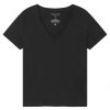 Damen Thinking MU | Thinking Mu Hemp Clavel T-Shirt Black | Xs