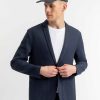 Herren Rotholz | Rotholz Workwear Waffle Blazer Navy | S