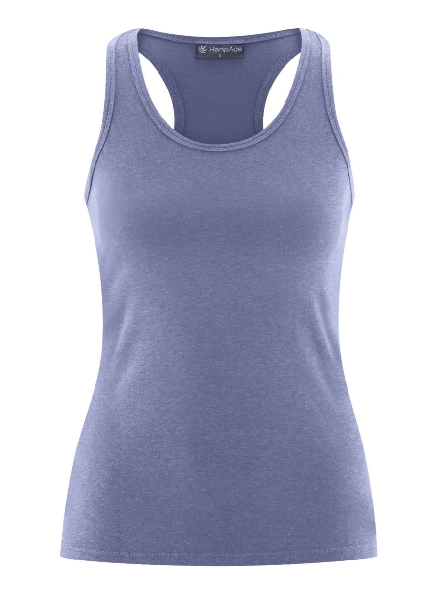 Damen HempAge | Hempage Yoga Tank Top Lavender | Xs