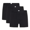 Herren Knowledge Cotton Apparel | Knowledge Cotton Apparel 3-Pack Underwear Black Jet | L