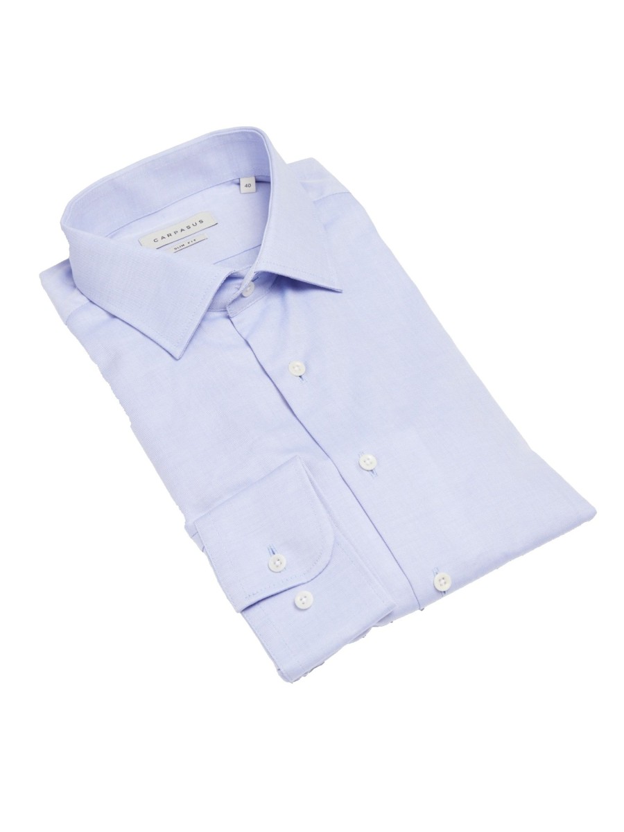 Herren CARPASUS | Carpasus Shirt Classic Blue Sky | 38