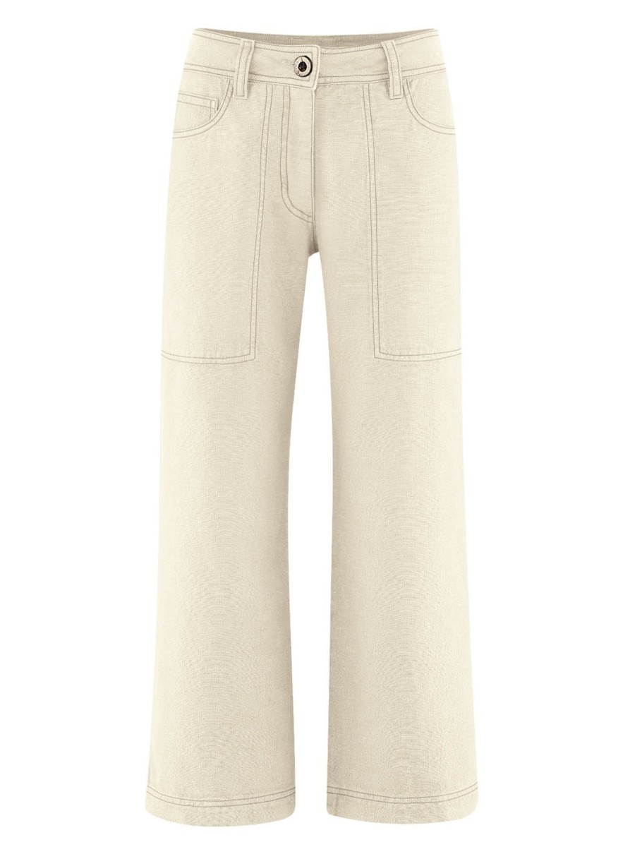 Damen HempAge | Hempage Pants High Rise Nature | M