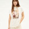 Damen Thinking MU | Thinking Mu Animals Volta T-Shirt White | Xs