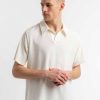 Herren Rotholz | Rotholz Terry Cotton Polo Off White | S