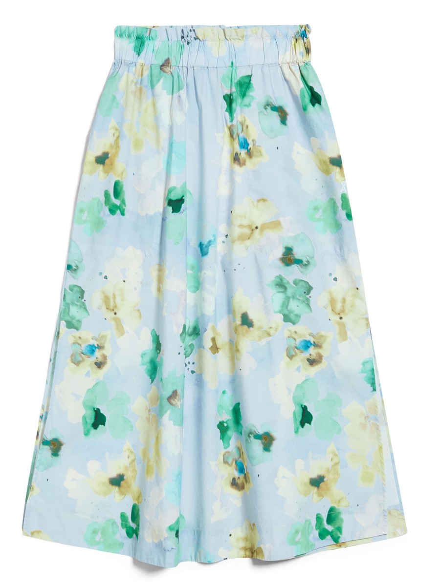 Damen ARMEDANGELS | Armedangels Aaimemi Aqua Floral Morning Sky | Xs