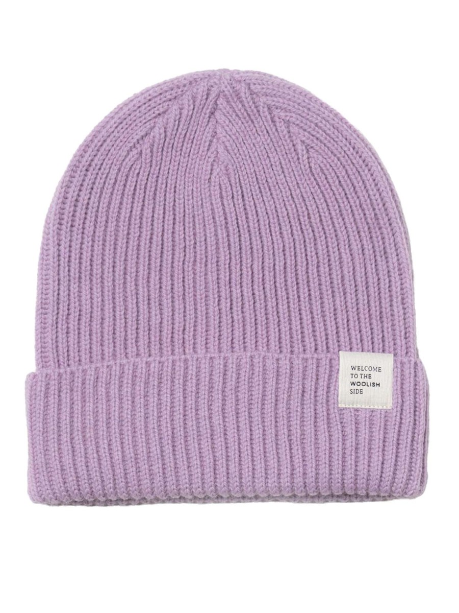 Damen Woolish | Woolish Hiro Merino Hat Violet | Onesize