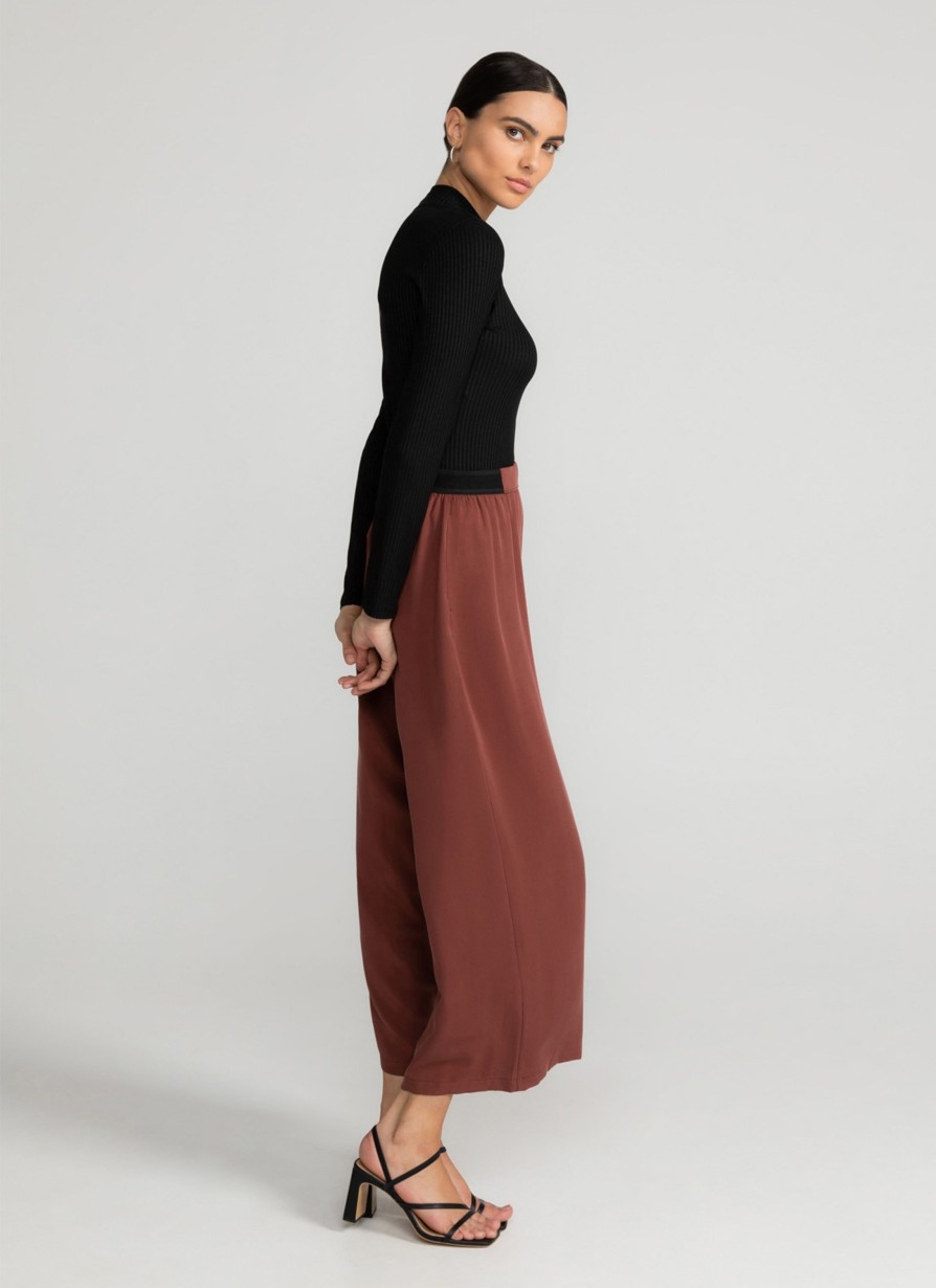 Damen LOVJOI | Lovjoi Pants Sandrose Dark Maroon | Xs