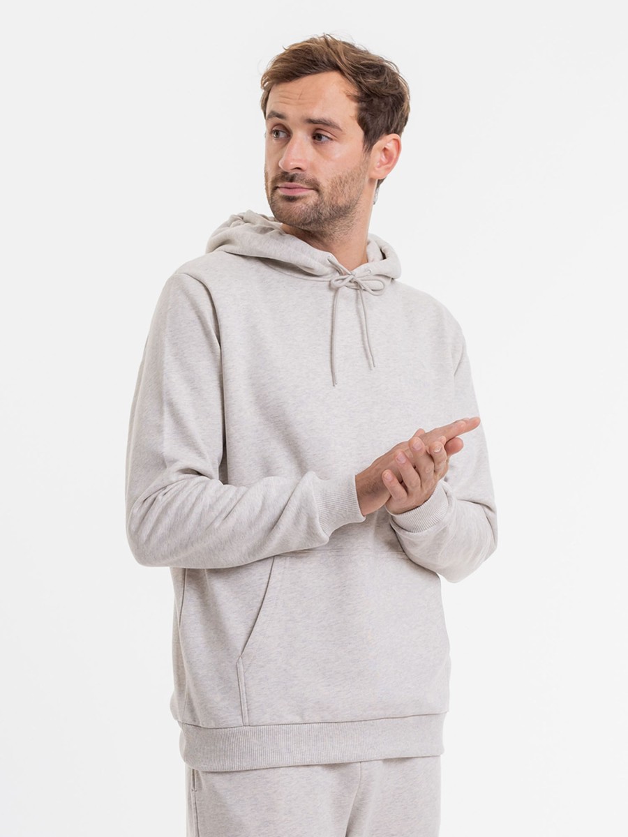 Herren Rotholz | Rotholz Logo Hoodie Ash Heather | S