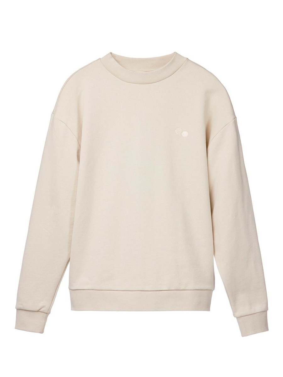 Damen pinqponq | Pinqponq Sweatshirt Unisex Cliff Beige | S