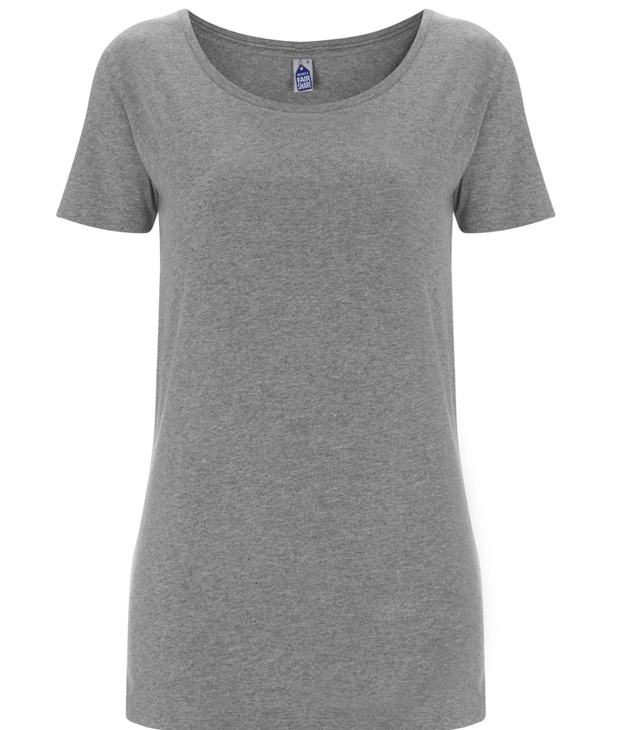 Damen FAIR SHARE | Fair Share Womens T-Shirt Melange Grey | L