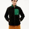 Herren Thinking MU | Thinking Mu Lewis Fleece Jacket Black | S