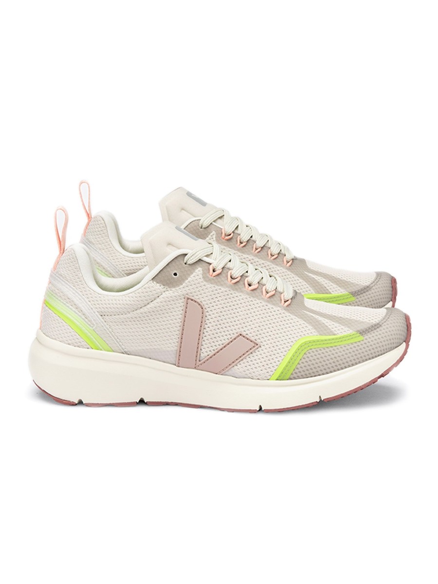 Damen VEJA | Veja Condor 2 Alveomesh Natural Babe Jaune-Fluo | 38