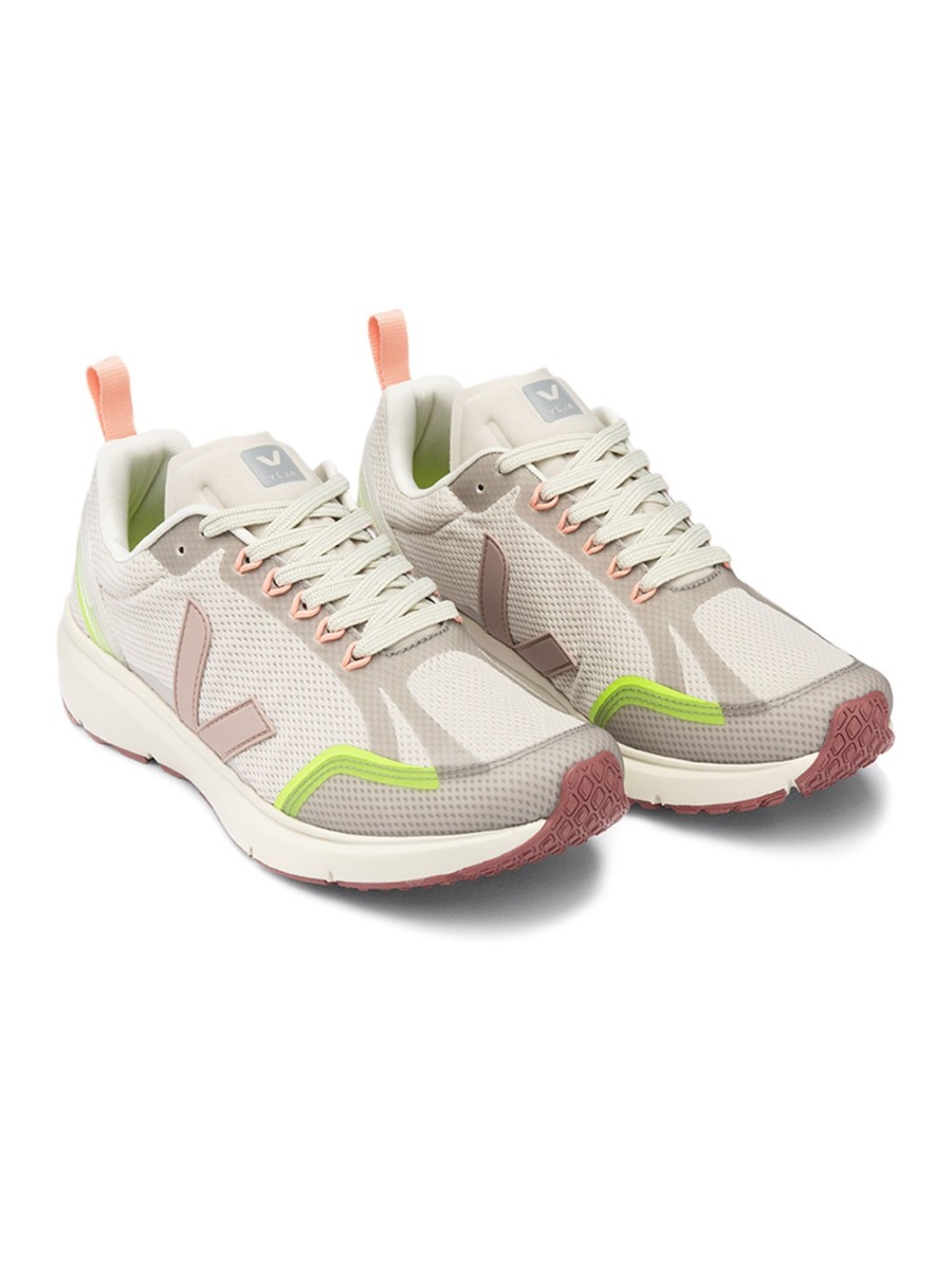 Damen VEJA | Veja Condor 2 Alveomesh Natural Babe Jaune-Fluo | 38