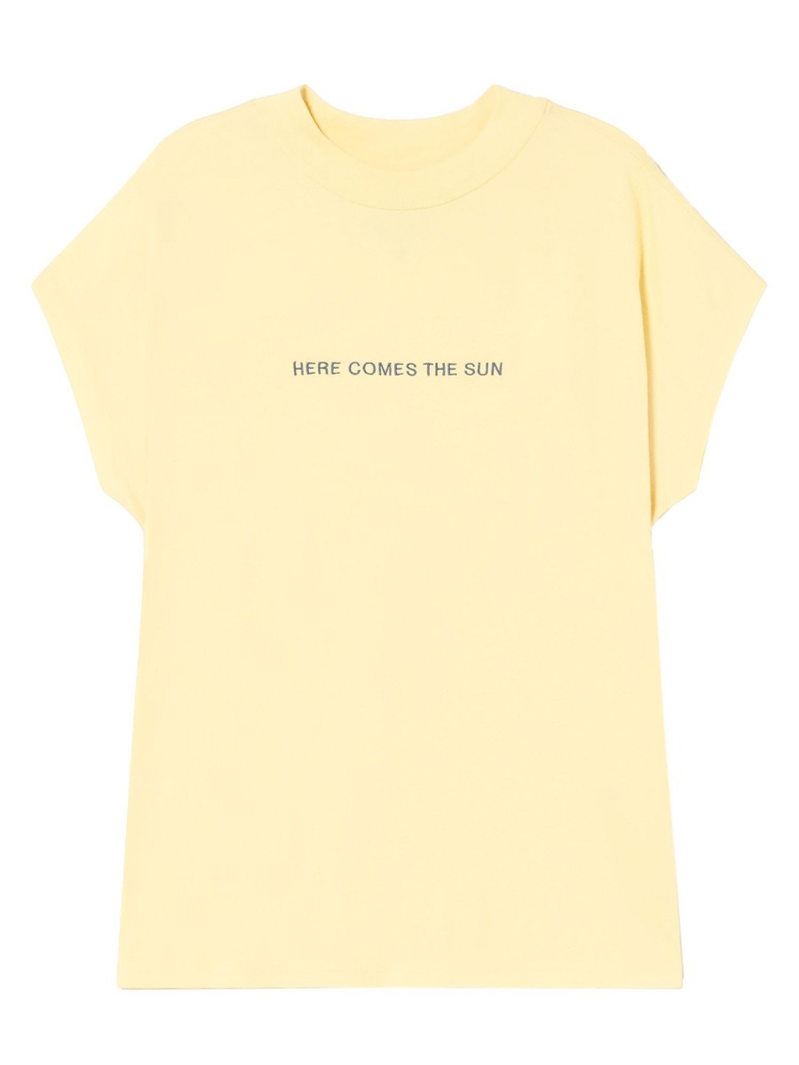 Herren Thinking MU | Thinking Mu Here Comes The Sun T-Shirt Lemon | S