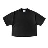 Damen Rotholz | Rotholz Cropped T-Shirt Black | M