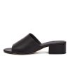 Damen NINE TO FIVE | Nine To Five Mule Slides #Maia Vegan Black Lux | 36