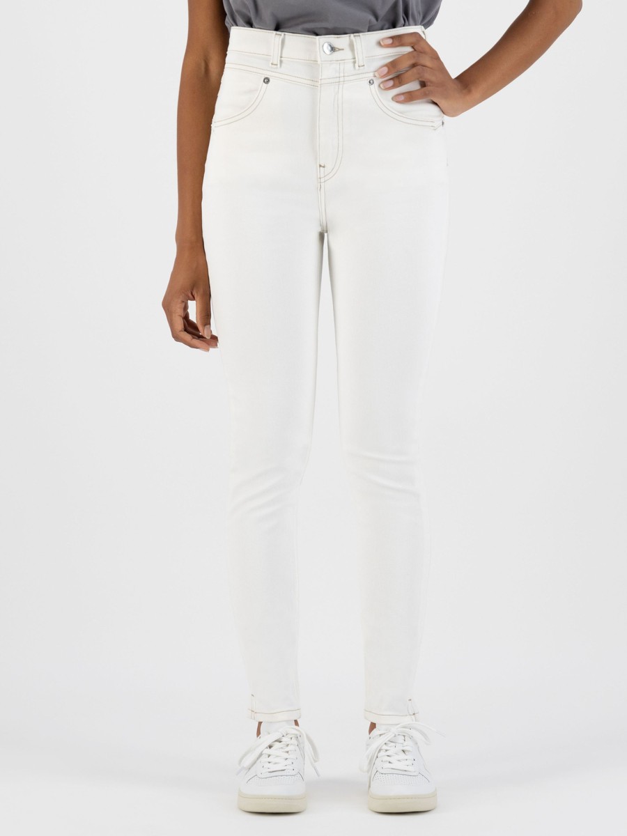 Damen MUD JEANS | Mud Jeans Skinny Sandy Off White | 25/28