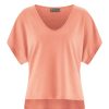 Damen HempAge | Hempage Wideshirt Peach | M