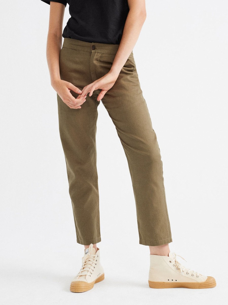 Damen Thinking MU | Thinking Mu Hemp Daphne Pants Green | L