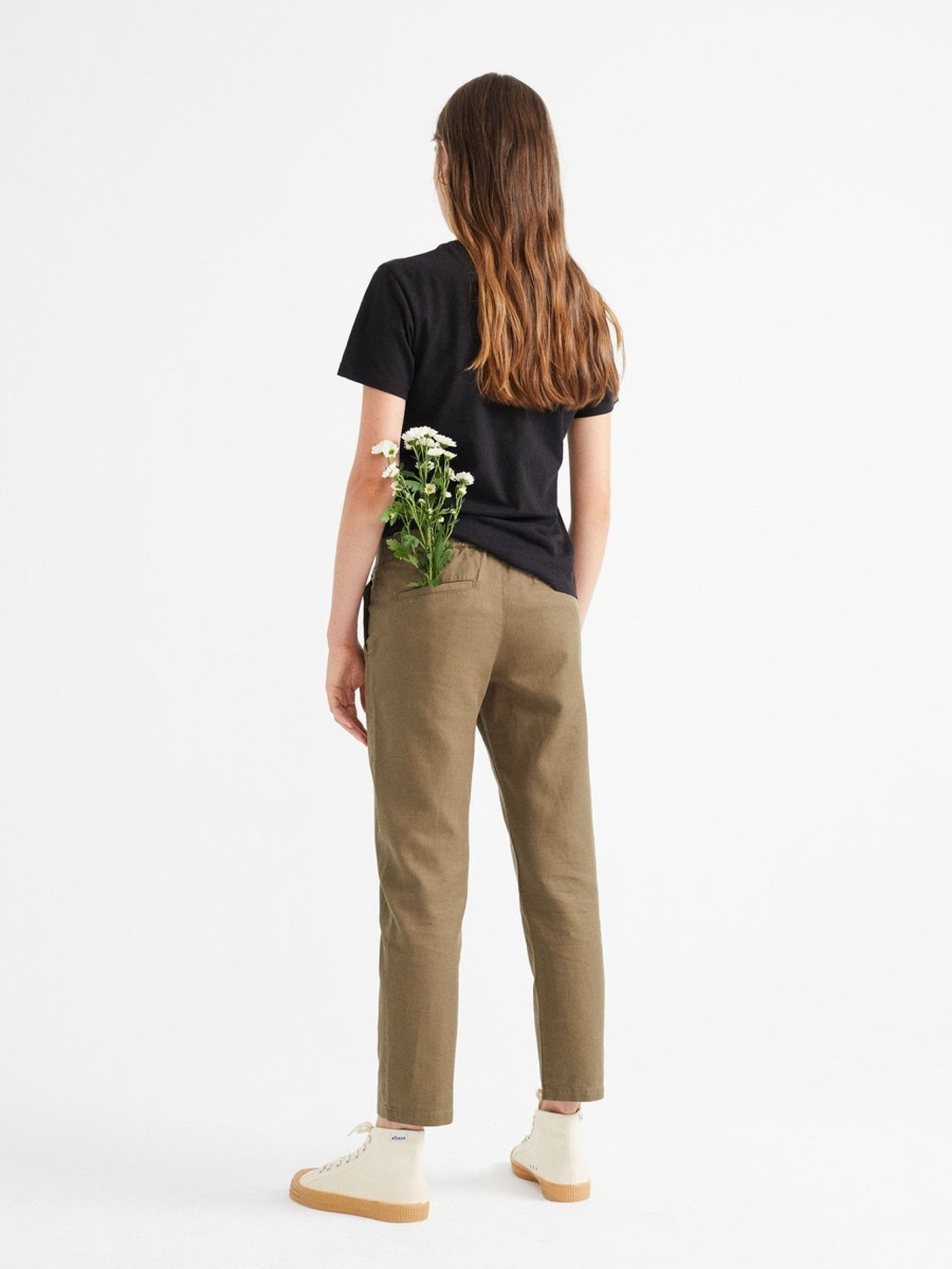 Damen Thinking MU | Thinking Mu Hemp Daphne Pants Green | L