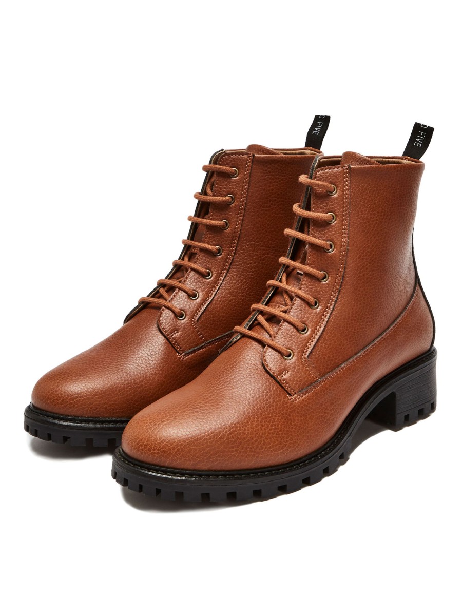 Damen NINE TO FIVE | Nine To Five Chunky Boot #Mira Wood Micro | 37