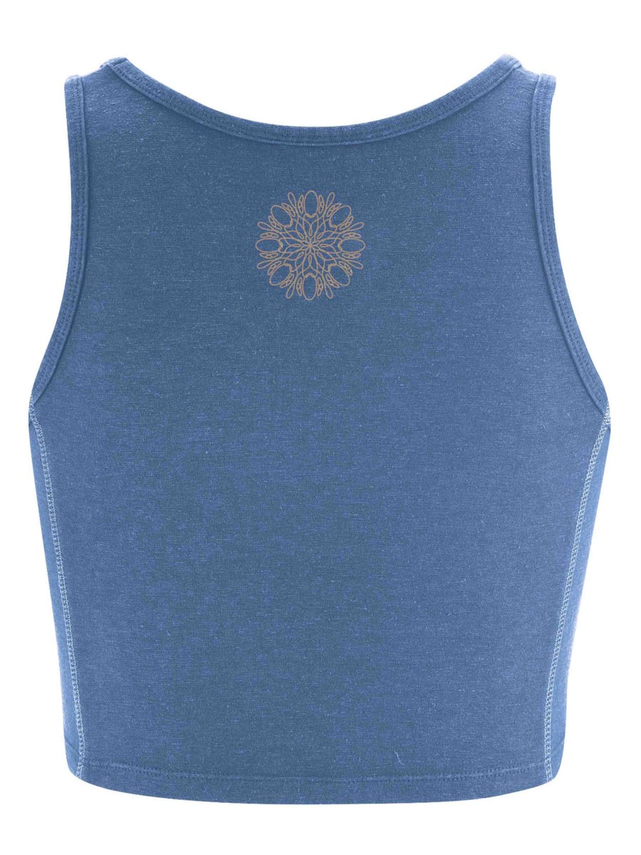 Damen HempAge | Hempage Yoga Top Blueberry | Xs