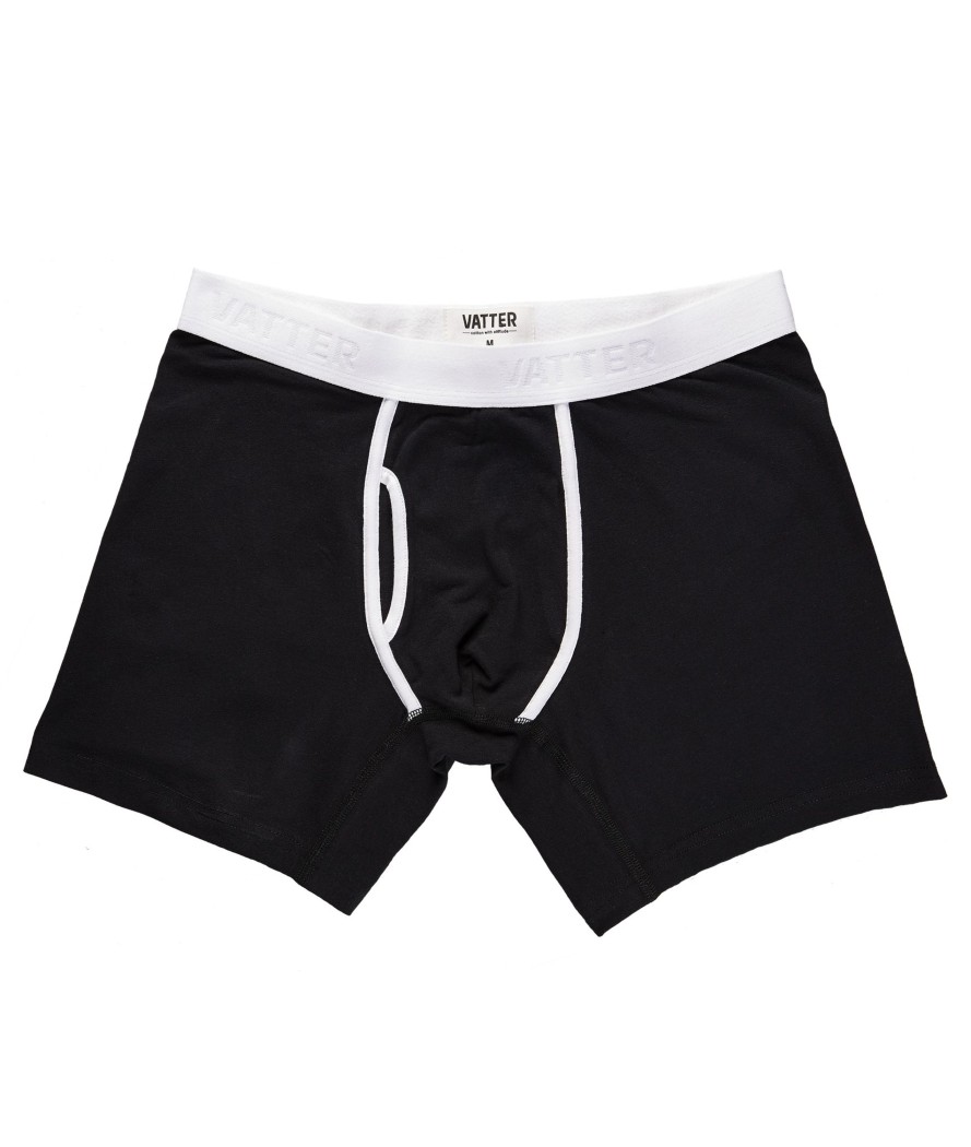 Herren VATTER | Vatter Boxer Brief Classy Claus Black S