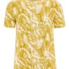 Herren HempAge | T-Shirt Jersey Jungle Print Curry | S